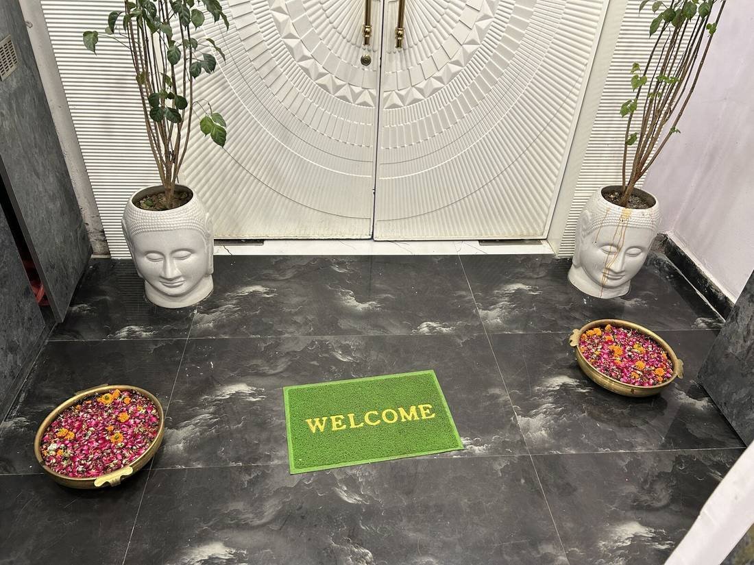 Spa entrance at Wings Spa