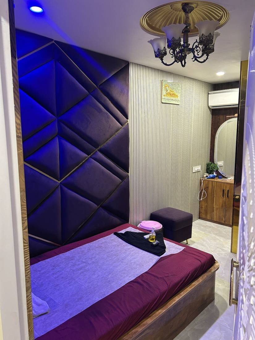 Private treatment room at Wings Spa